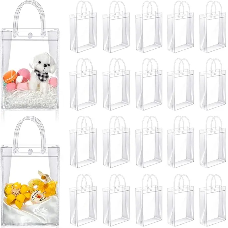 Event Party Shop - Bolsas de regalo de PVC transparente