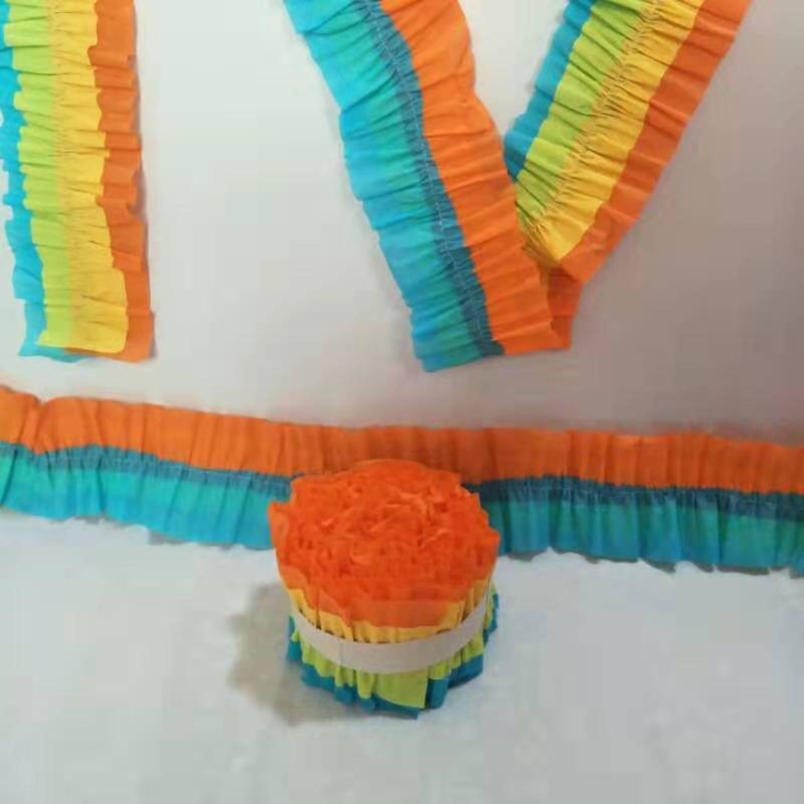 Papercraft Supply Ribbon - 2 Rollos de Papel Crepé, Serpentinas