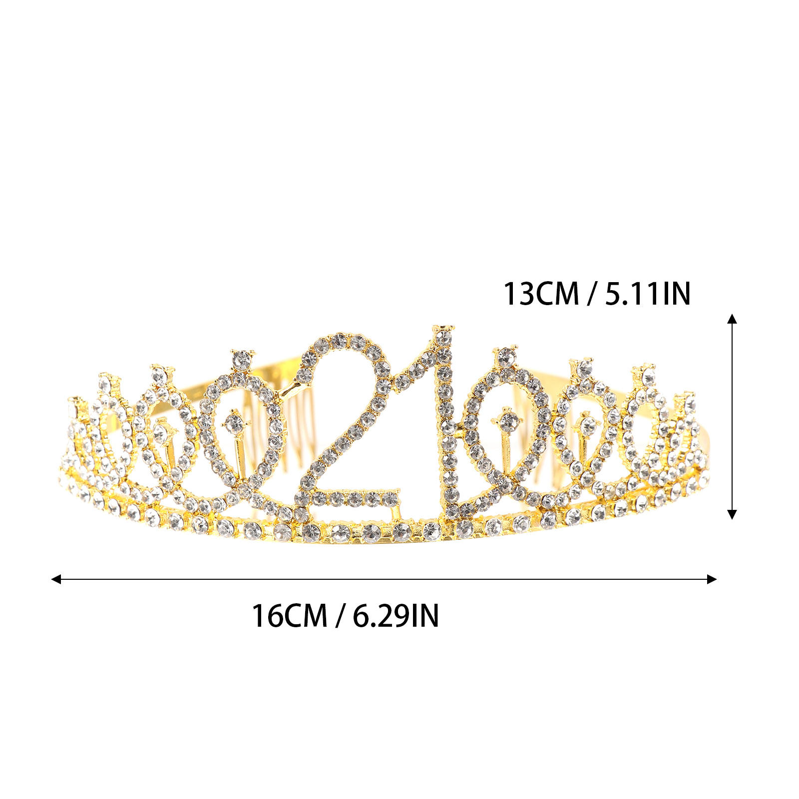 1 Set de Corona de Cumpleaños, - Birthday Sash Glitter reseña y precio