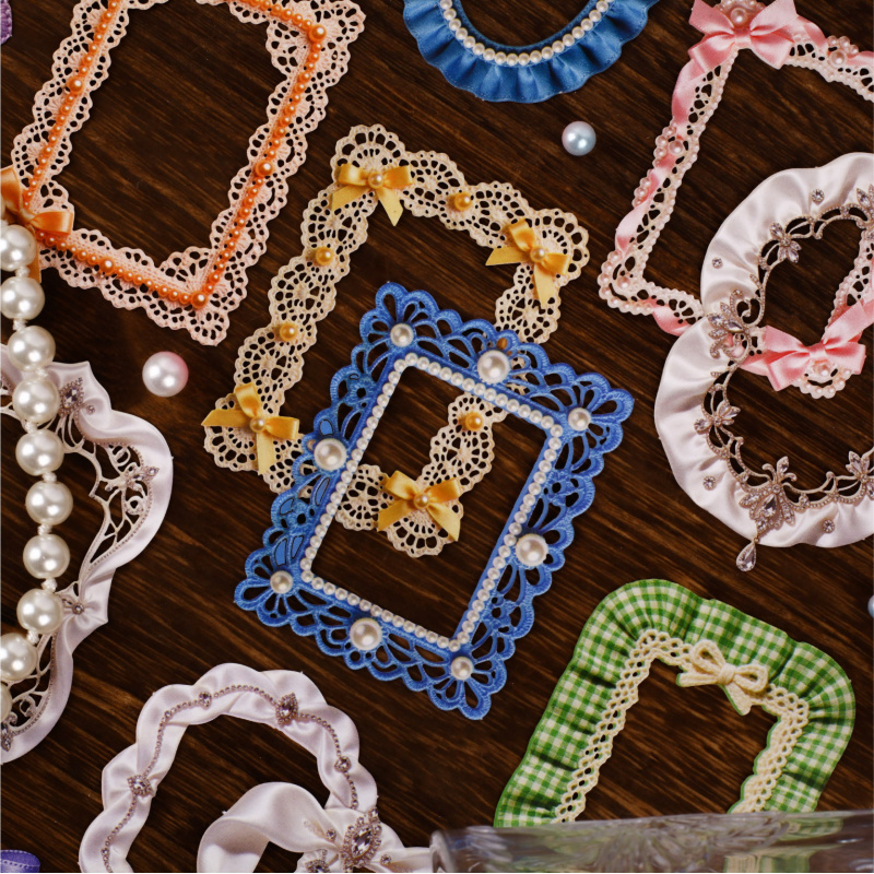 8 Hojas de Pegatinas Vintage c - Papercraft Supply Ribbon reseña y precio
