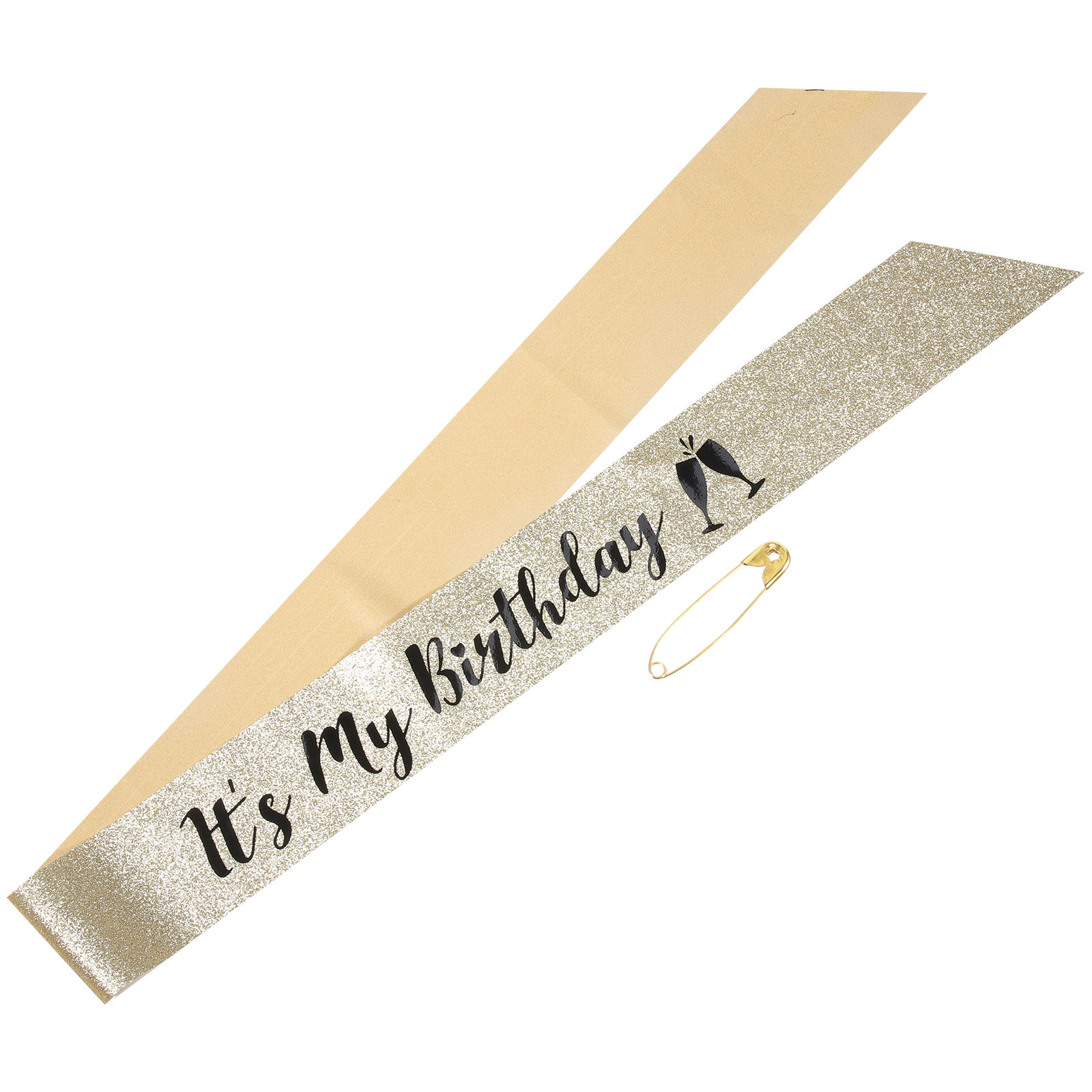 1 unidad de Banda de hombro de - Birthday Sash Glitter reseña y precio