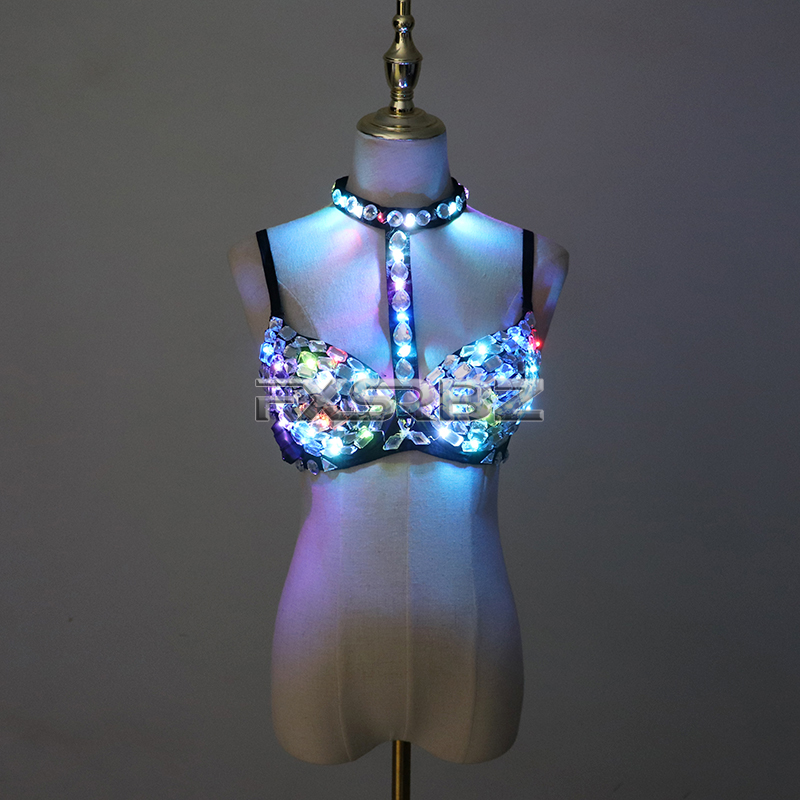 Sujetador con luz LED para clu - Event Party Dj reseña y precio