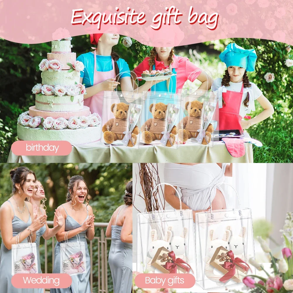 Bolsas de regalo de PVC transp - Event Party Shop reseña y precio