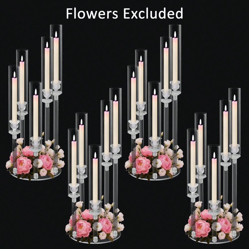 Candelabro de Acrílico de 5 Br - Centerpiece Stick reseña y precio