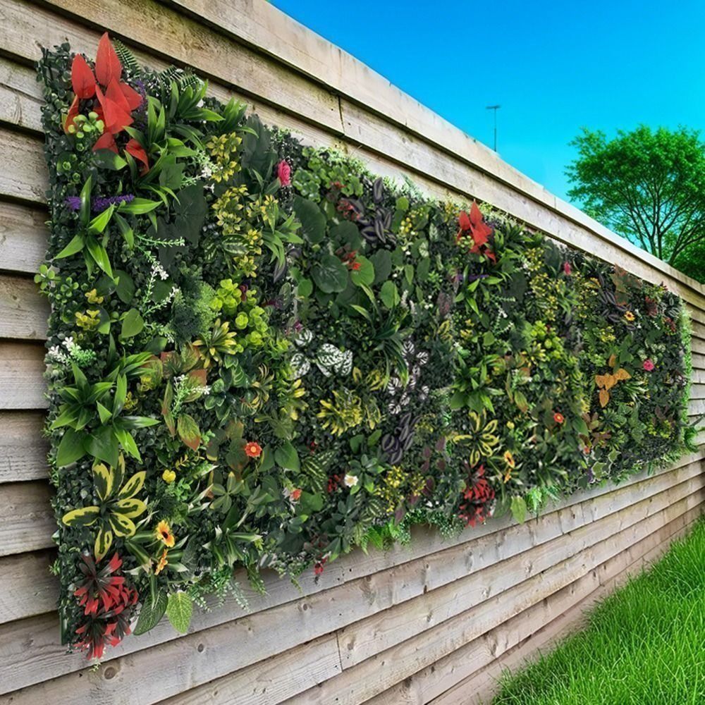 Panel de Pared de Plantas Arti - Flower Wall Panel reseña y precio