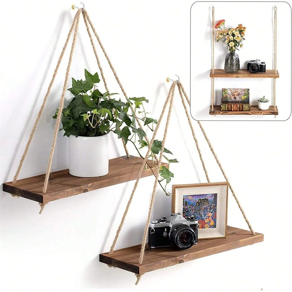 Estante Colgante de Madera, Es - Flower Wall Panel reseña y precio