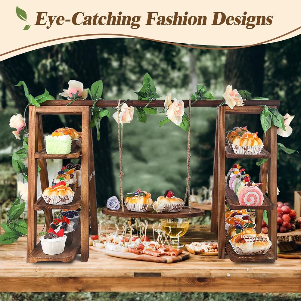 Soporte de 3 niveles para cupc - Cupcake Stand Tier reseña y precio