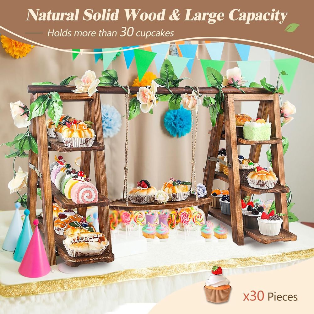 Soporte de 3 niveles para cupc - Cupcake Stand Tier reseña y precio