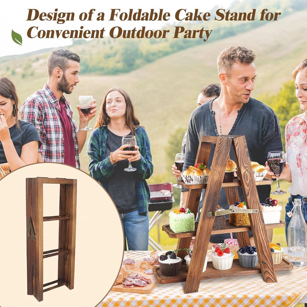 Soporte de 3 niveles para cupc - Cupcake Stand Tier reseña y precio