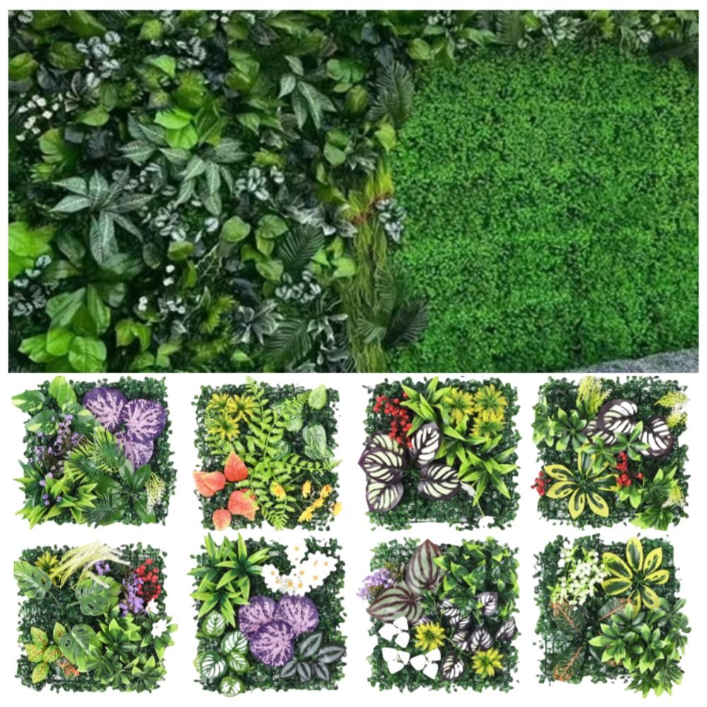 Panel de pared de plantas arti - Flower Wall Panel reseña y precio