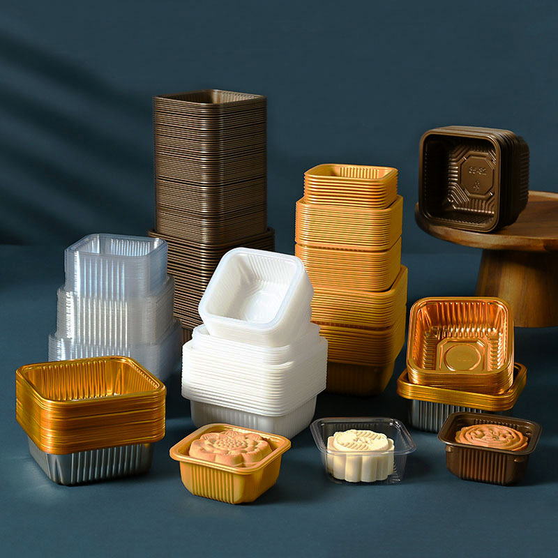 Mooncake-bandeja de plástico p - Event Party Box reseña y precio