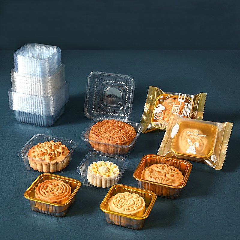 Mooncake-bandeja de plástico p - Event Party Box reseña y precio